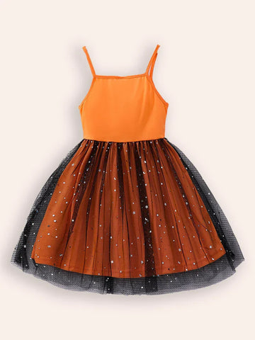 Butterfly Suspender Tulle Dress